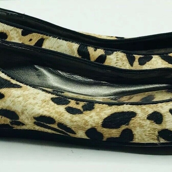 Sam Edelman Joya Ballet Flats Leopard Calf Hair - Picture 6 of 8